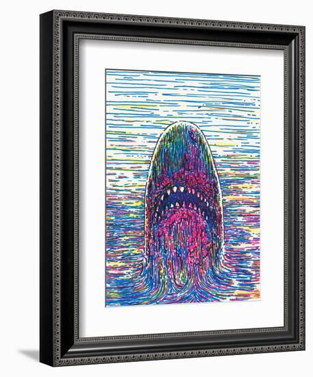 Marker Shark-JoeBakal-Framed Premium Giclee Print