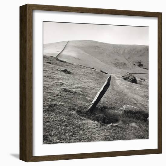 Markerstone, Old Harlech To London Road, Wales 1976-Fay Godwin-Framed Giclee Print