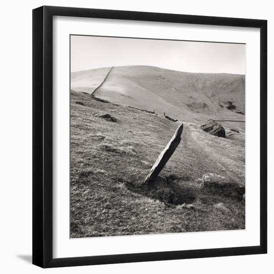 Markerstone, Old Harlech To London Road, Wales 1976-Fay Godwin-Framed Giclee Print