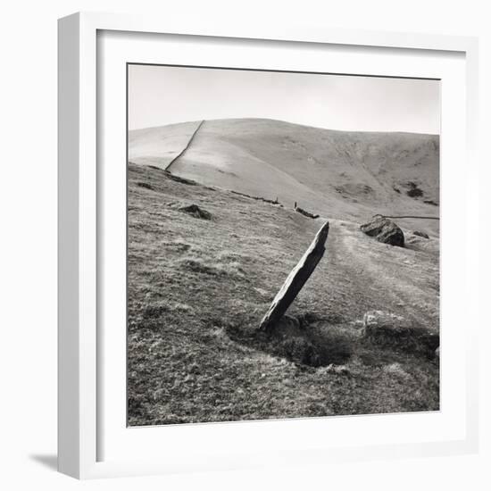 Markerstone, Old Harlech To London Road, Wales 1976-Fay Godwin-Framed Giclee Print