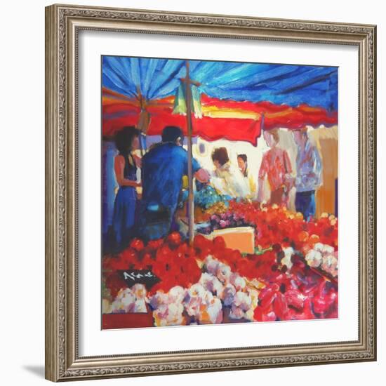 Market, 2002-Martin Decent-Framed Giclee Print