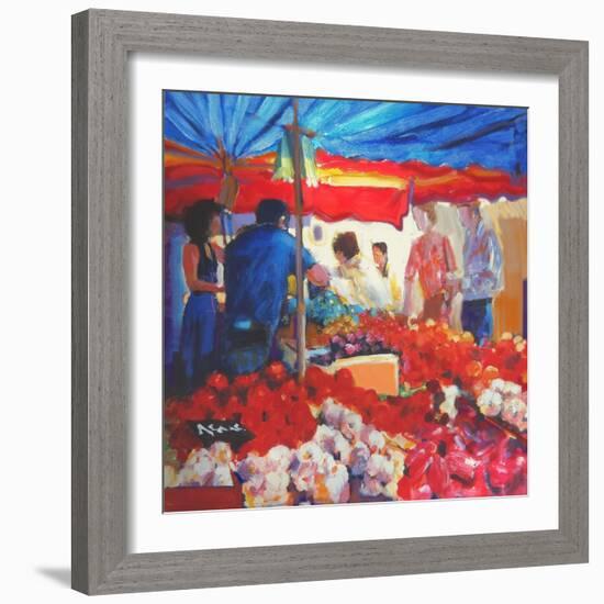 Market, 2002-Martin Decent-Framed Giclee Print