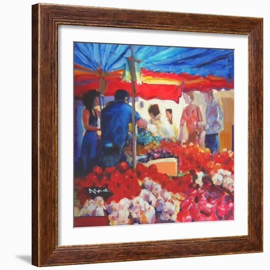 Market, 2002-Martin Decent-Framed Giclee Print