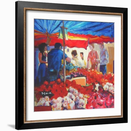 Market, 2002-Martin Decent-Framed Giclee Print