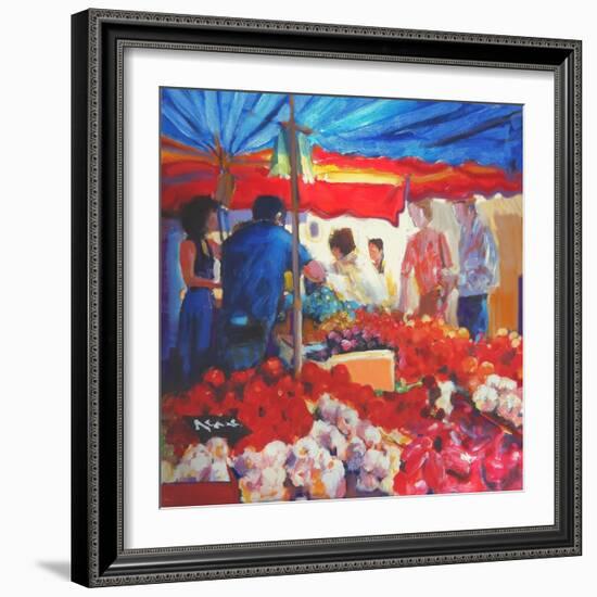 Market, 2002-Martin Decent-Framed Giclee Print