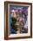 Market and Restuarants in Chinatown, Singapore, at Dusk-Peter Adams-Framed Photographic Print