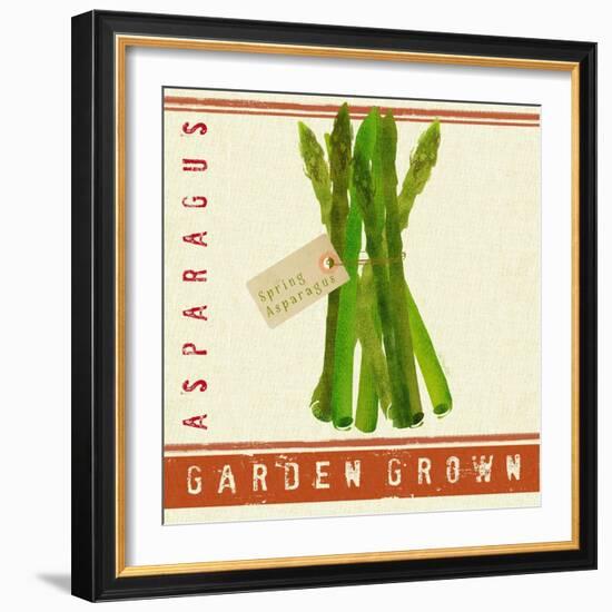 Market Asparagus-Lola Bryant-Framed Art Print