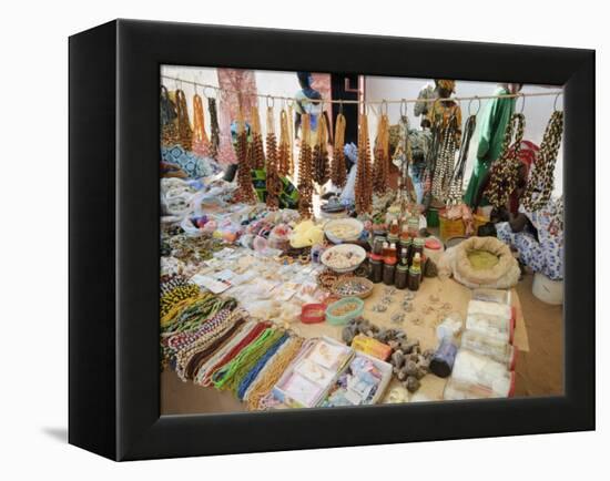 Market at Ngueniene, Near Mbour, Senegal, West Africa, Africa-Robert Harding-Framed Premier Image Canvas