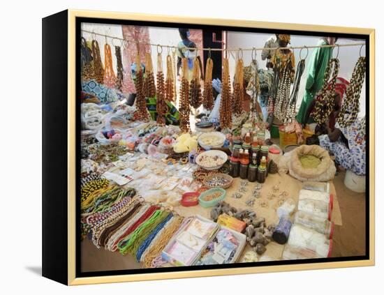 Market at Ngueniene, Near Mbour, Senegal, West Africa, Africa-Robert Harding-Framed Premier Image Canvas