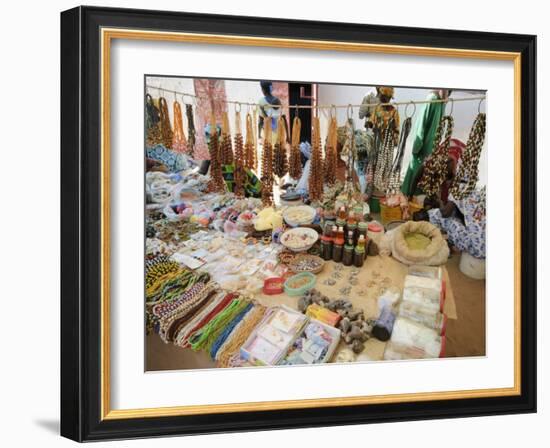 Market at Ngueniene, Near Mbour, Senegal, West Africa, Africa-Robert Harding-Framed Photographic Print