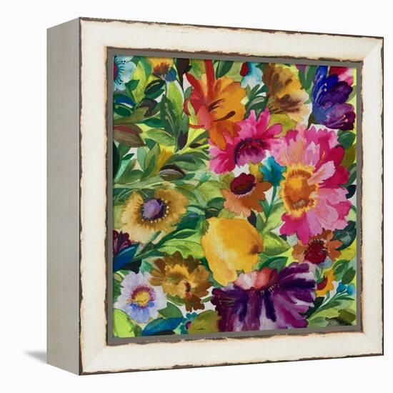 Market Bouquet-Kim Parker-Framed Premier Image Canvas