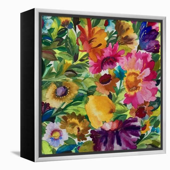 Market Bouquet-Kim Parker-Framed Premier Image Canvas