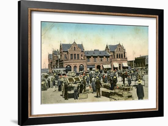 Market Buildings, Johannesburg, Transvaal, South Africa, C1904-Sallo Epstein & Co-Framed Giclee Print