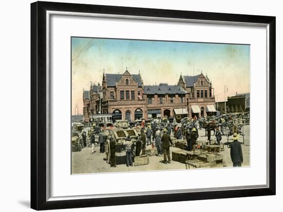 Market Buildings, Johannesburg, Transvaal, South Africa, C1904-Sallo Epstein & Co-Framed Giclee Print