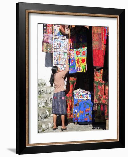 Market, Chichicastenango, Guatemala, Central America-Wendy Connett-Framed Photographic Print