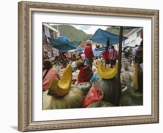 Market, Cuzco, Peru, South America-Oliviero Olivieri-Framed Photographic Print
