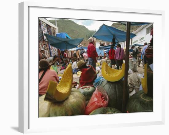 Market, Cuzco, Peru, South America-Oliviero Olivieri-Framed Photographic Print