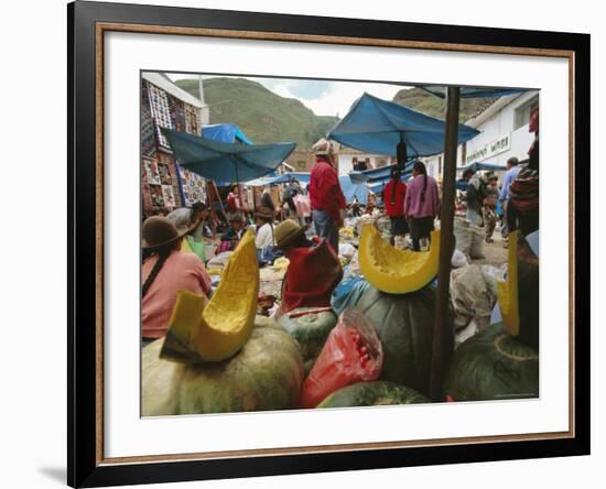 Market, Cuzco, Peru, South America-Oliviero Olivieri-Framed Photographic Print