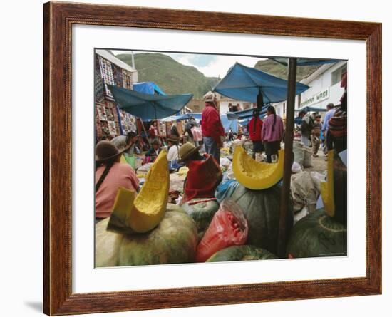 Market, Cuzco, Peru, South America-Oliviero Olivieri-Framed Photographic Print