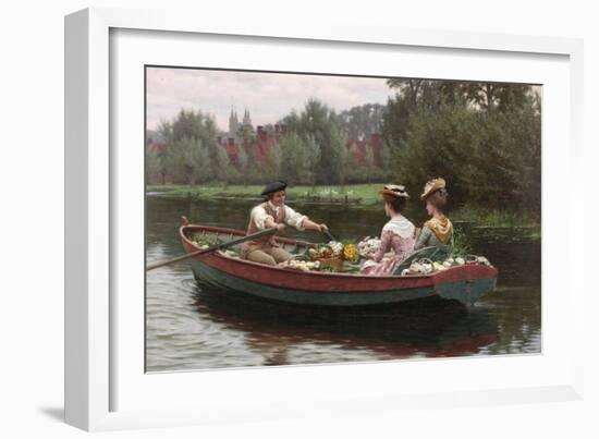 Market Day, 1900-Edmund Blair Leighton-Framed Giclee Print