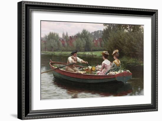 Market Day, 1900-Edmund Blair Leighton-Framed Giclee Print