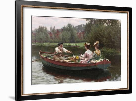 Market Day, 1900-Edmund Blair Leighton-Framed Giclee Print