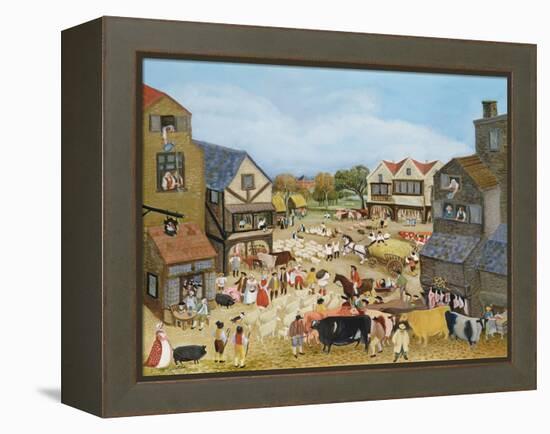 Market Day-Margaret Loxton-Framed Premier Image Canvas