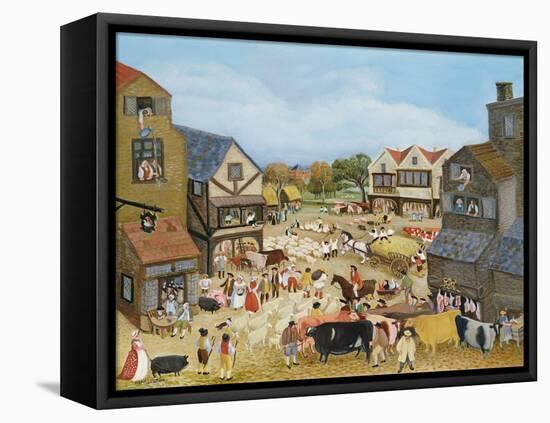 Market Day-Margaret Loxton-Framed Premier Image Canvas