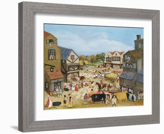 Market Day-Margaret Loxton-Framed Giclee Print