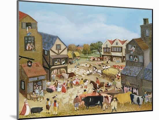 Market Day-Margaret Loxton-Mounted Giclee Print