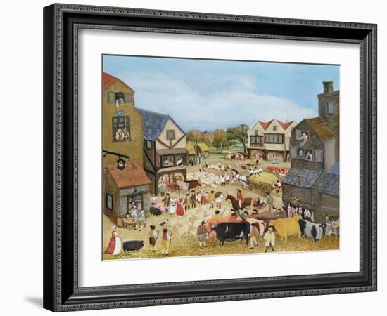 Market Day-Margaret Loxton-Framed Giclee Print