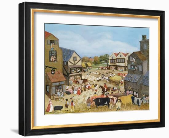 Market Day-Margaret Loxton-Framed Giclee Print