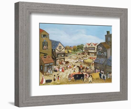 Market Day-Margaret Loxton-Framed Giclee Print