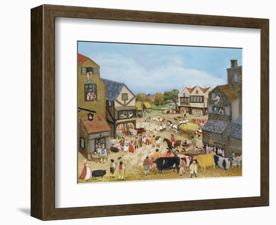 Market Day-Margaret Loxton-Framed Giclee Print