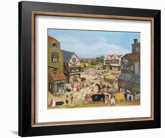 Market Day-Margaret Loxton-Framed Giclee Print