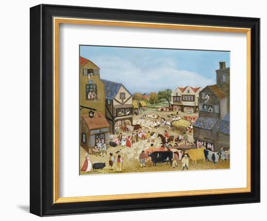 Market Day-Margaret Loxton-Framed Giclee Print