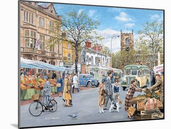 Market Day-Trevor Mitchell-Mounted Giclee Print