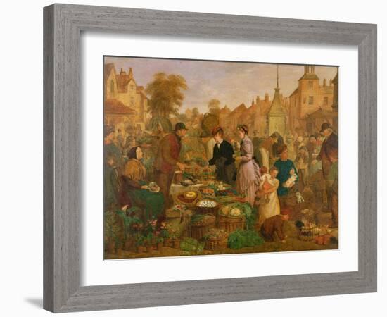 Market Day-Henry Charles Bryant-Framed Giclee Print