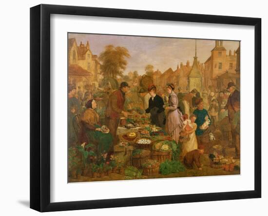 Market Day-Henry Charles Bryant-Framed Giclee Print