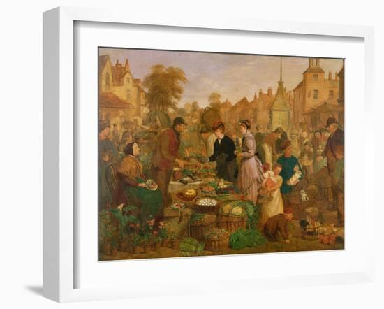 Market Day-Henry Charles Bryant-Framed Giclee Print