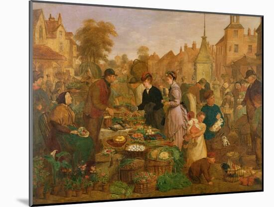 Market Day-Henry Charles Bryant-Mounted Giclee Print