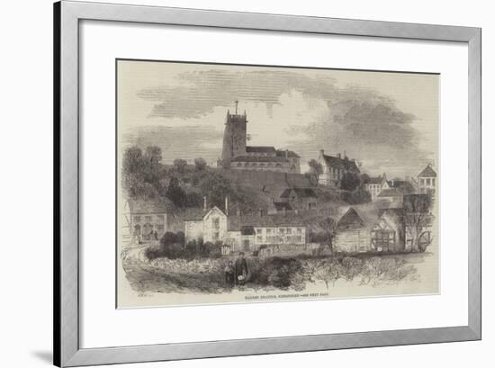 Market Drayton, Shropshire-null-Framed Giclee Print