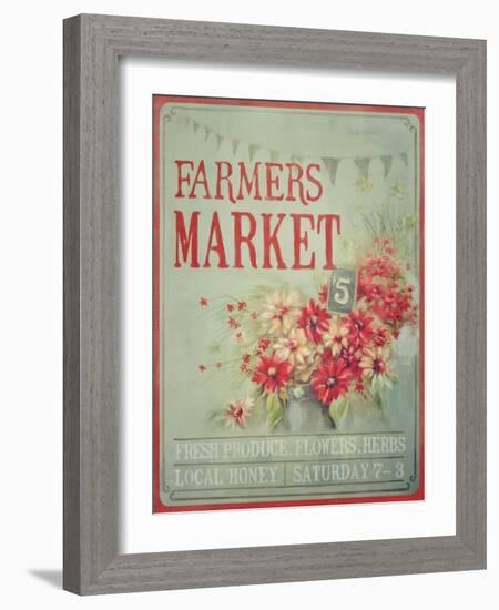 Market Flowers-Mandy Lynne-Framed Art Print