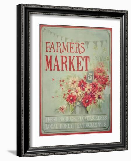 Market Flowers-Mandy Lynne-Framed Art Print