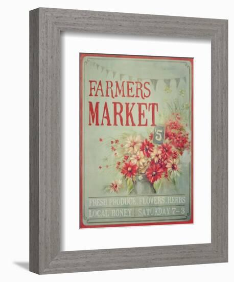 Market Flowers-Mandy Lynne-Framed Art Print