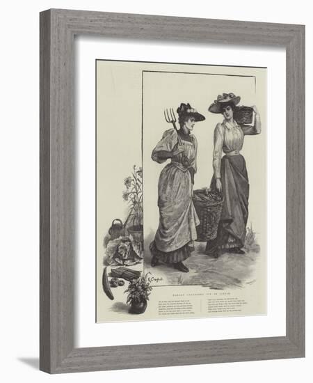 Market Gardeners-null-Framed Giclee Print
