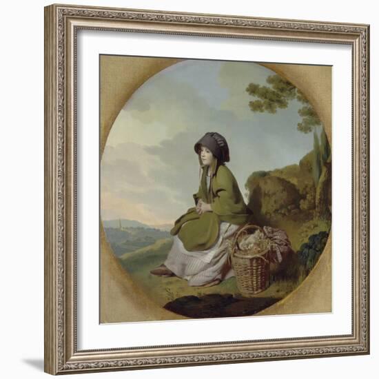 Market Girl (The Silver Age) C.1776-77-Henry Walton-Framed Giclee Print