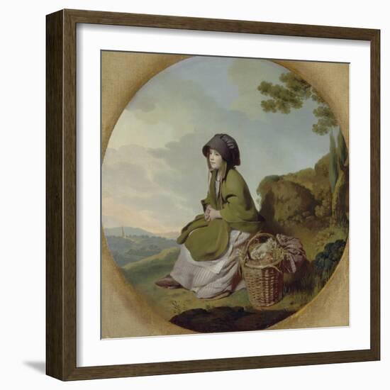 Market Girl (The Silver Age) C.1776-77-Henry Walton-Framed Giclee Print