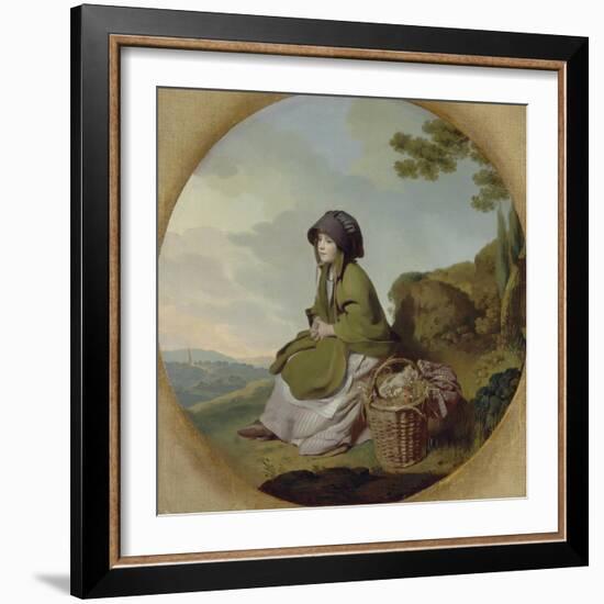 Market Girl (The Silver Age) C.1776-77-Henry Walton-Framed Giclee Print