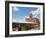 Market Hall and Market Stalls, Chesterfield, Derbyshire, England, United Kingdom, Europe-Frank Fell-Framed Photographic Print